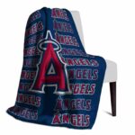 los angeles angels fan pride blue blanket top rated