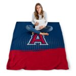 los angeles angels gradient dots blue blanket high quality