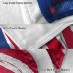los angeles clippers brushstrokes red white blanket best selling