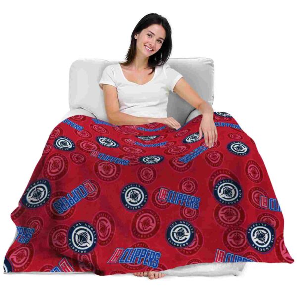 los angeles clippers diehard fans red blanket latest model