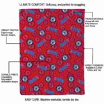 los angeles clippers diehard fans red blanket new arrival