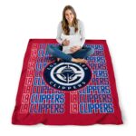 los angeles clippers fan pride red blanket best selling
