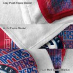 los angeles clippers fan pride red blanket best selling