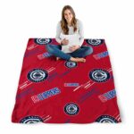 los angeles clippers fan spirit red blanket best selling
