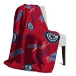 los angeles clippers fan spirit red blanket best selling