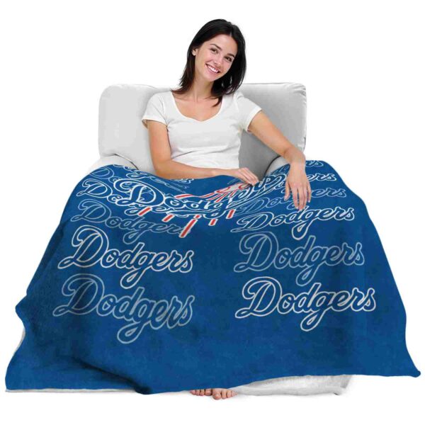 los angeles dodgers fan pride blue blanket latest model