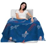 los angeles dodgers fan spirit blue blanket latest model