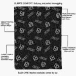 los angeles kings diehard fans black blanket best selling