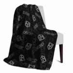 los angeles kings diehard fans black blanket best selling