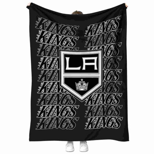 los angeles kings fan pride black blanket best selling