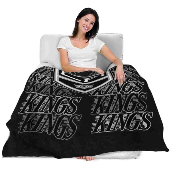 los angeles kings fan pride black blanket latest model
