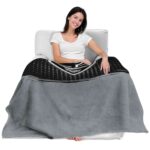 los angeles kings gradient dots black blanket latest model