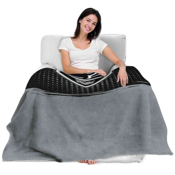 los angeles kings gradient dots black blanket latest model