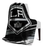 los angeles kings paint streaks black white blanket top rated
