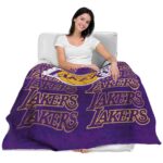 los angeles lakers fan pride purple blanket best selling