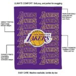 los angeles lakers fan pride purple blanket best selling