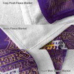 los angeles lakers fan pride purple blanket best selling