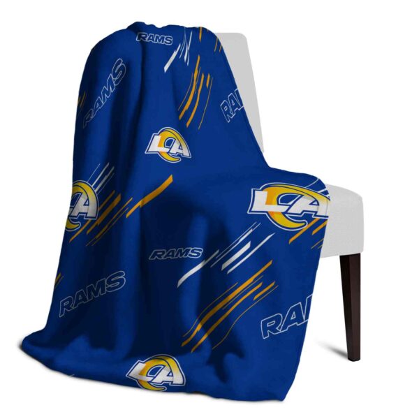 los angeles rams fan spirit blue blanket top rated