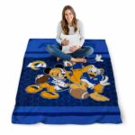 los angeles rams three musketeers blue blanket best selling