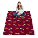 louisiana monroe warhawks diehard fans red blanket best selling