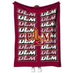 louisiana monroe warhawks fan pride red blanket best selling