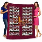 louisiana monroe warhawks fan pride red blanket best selling