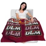 louisiana monroe warhawks fan pride red blanket best selling