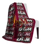 louisiana monroe warhawks fan pride red blanket best selling