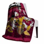 louisiana monroe warhawks three musketeers red blanket best selling
