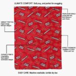 louisiana ragin cajuns diehard fans red blanket new arrival