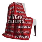 louisiana ragin cajuns fan pride red blanket best selling