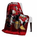 louisiana ragin cajuns three musketeers red blanket best selling