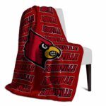 louisville cardinals fan pride red blanket top rated