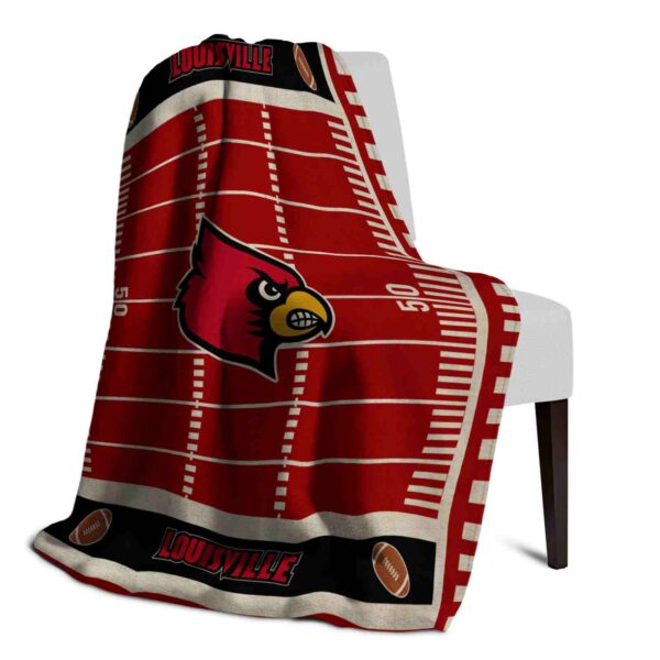louisville cardinals football field red blanket top rated