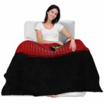 louisville cardinals gradient dots red blanket latest model