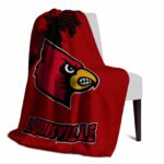louisville cardinals grunge texture red blanket top rated