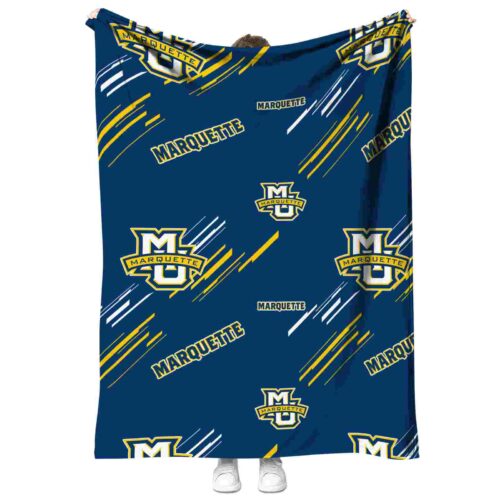 marquette golden eagles fan spirit blue blanket best selling