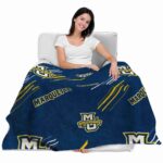 marquette golden eagles fan spirit blue blanket best selling