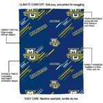 marquette golden eagles fan spirit blue blanket best selling