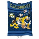 marquette golden eagles three musketeers blue blanket best selling