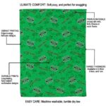 marshall thundering herd diehard fans green blanket new arrival