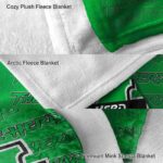 marshall thundering herd fan pride green blanket premium grade
