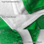 marshall thundering herd fan spirit green blanket premium grade