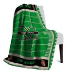 marshall thundering herd football field green blanket top rated