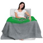 marshall thundering herd gradient dots green blanket best selling