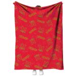 maryland terrapins diehard fans red blanket best selling
