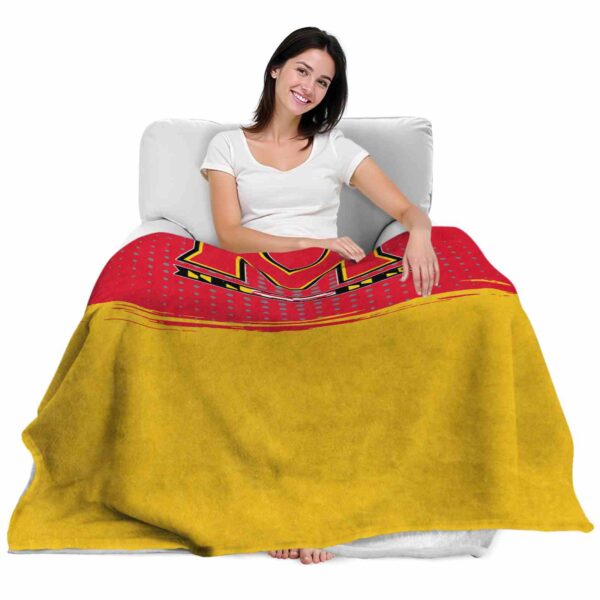 maryland terrapins gradient dots red blanket latest model