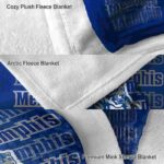 memphis tigers fan pride blue blanket best selling