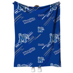 memphis tigers fan spirit blue blanket best selling
