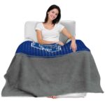 memphis tigers gradient dots blue blanket best selling